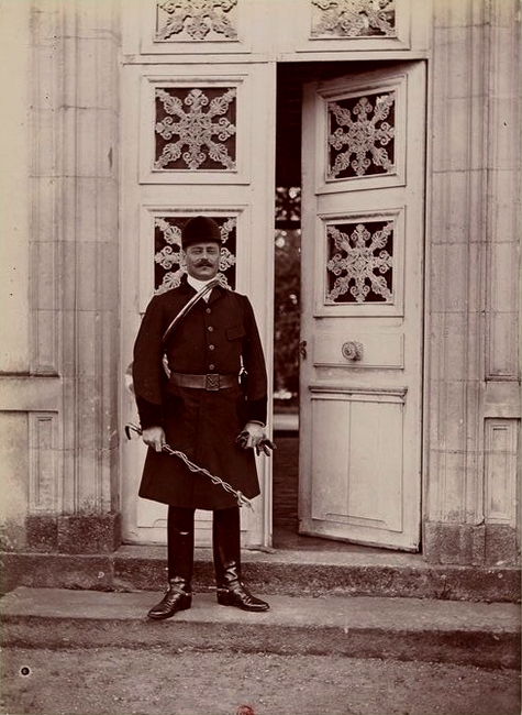 Le comte Gicquel des Touches - Tiré de l'ouvrage L'Equipage du marquis de Chambray - Photos de Maurice de Gasté (1894) - Bnf (Gallica)